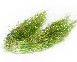 Click for detail Fine 3D Tinsel Hair, Chartreuse UVR / 25